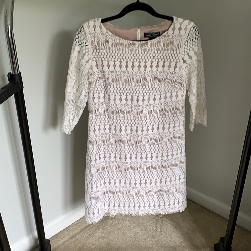 Jessica Howard white dress